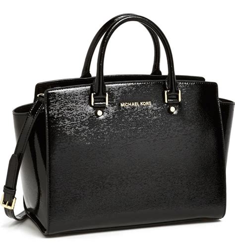 michael kors large selma satchel uk|extra large leather satchel.